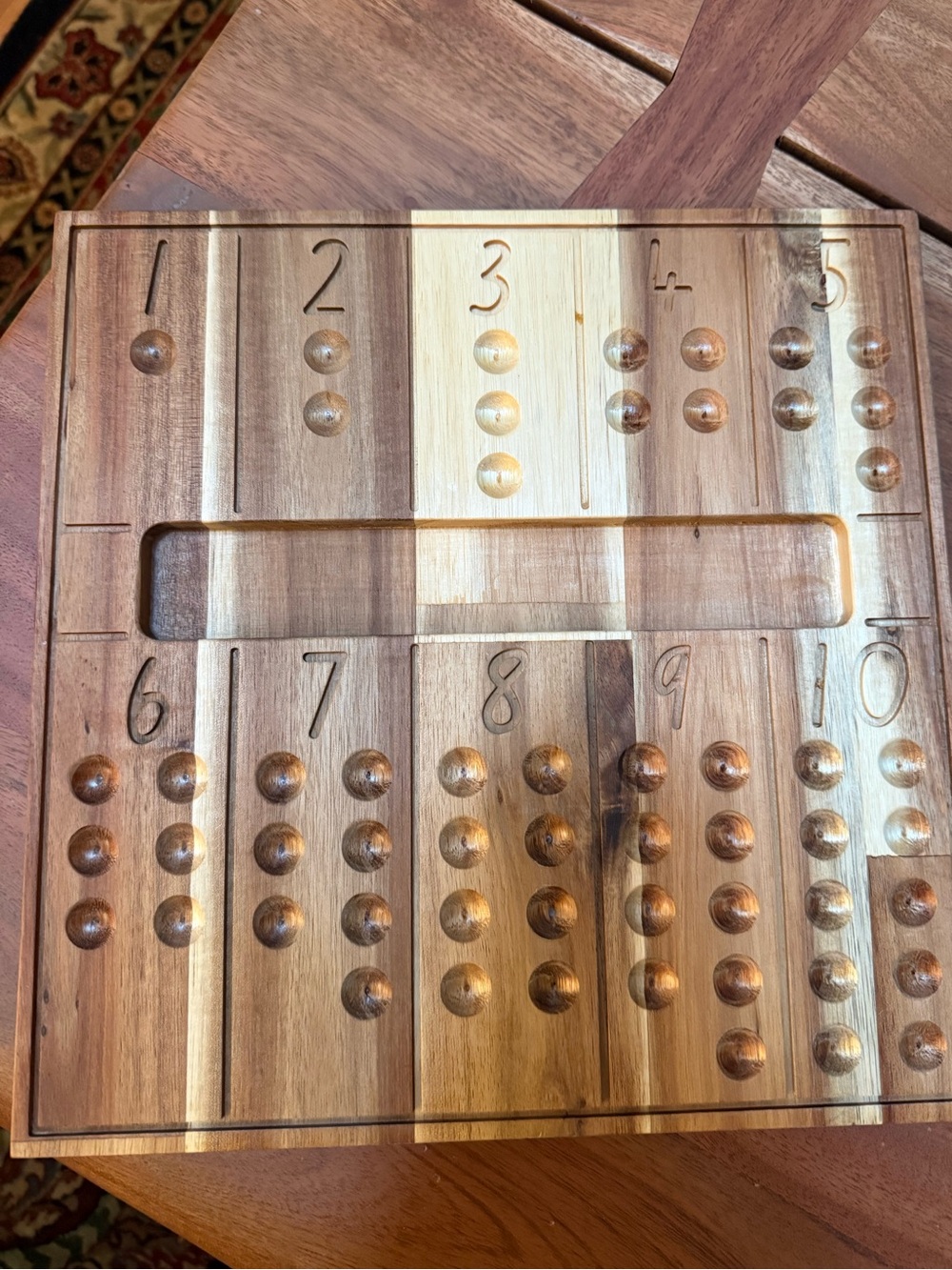 Montessori Counting Board